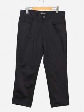 Michael Michael Kors Mens Black Casual Pants Size 32 Professionally Hemmed Short
